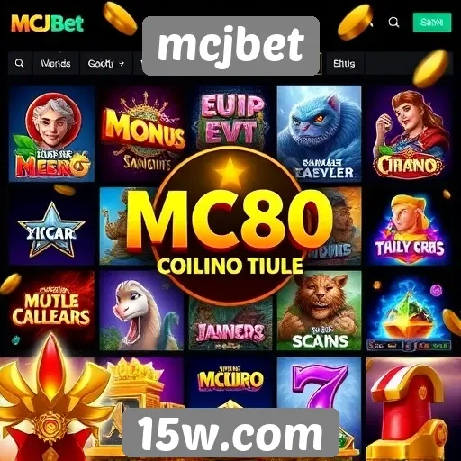MCJBet oferece variedade de jogos de cassino online